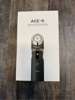 Medicube AGE-R Booster Pro Skincare Device – Black – Excellent Condition